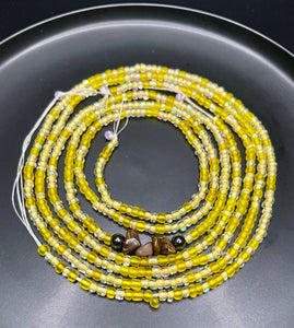 Oshun Waist Beads (Tie On) Double Strand