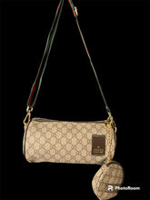 Load image into Gallery viewer, GG Classic Print Barrel Cross Body
