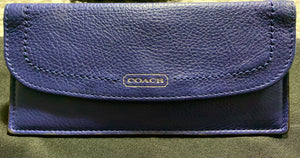 Consignment - Coach Wallet #2 (Blue)